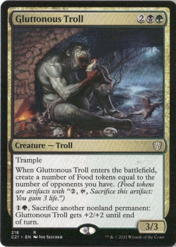 Gluttonous Troll - Commander 2021