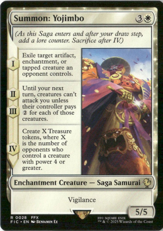 Summon: Yojimbo - Commander: FINAL FANTASY
