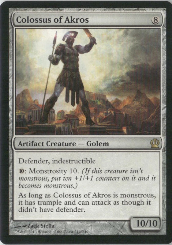 Scan Image | Colossus of Akros - Theros | [1168AE6E]