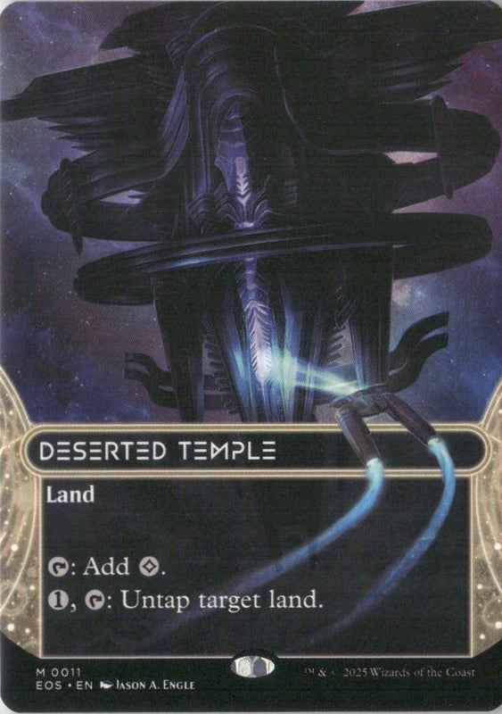 Scan Image | Deserted Temple (0011) (Borderless) - Edge of Eternities: Stellar Sights | [028FA78F]