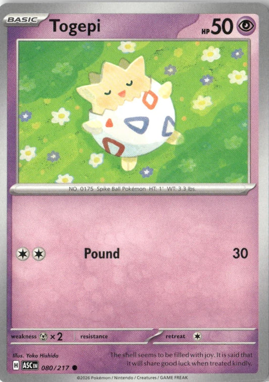 Togepi - ME: Ascended Heroes