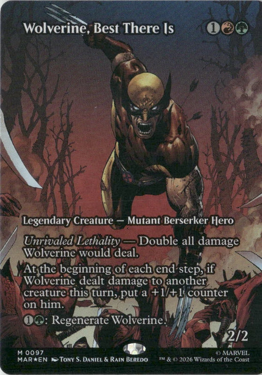 Scan Image | Wolverine, Best There Is (Borderless) - Marvel Universe Eternal-Legal | [4DCFACDD]