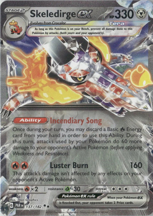 Skeledirge ex - SV04: Paradox Rift