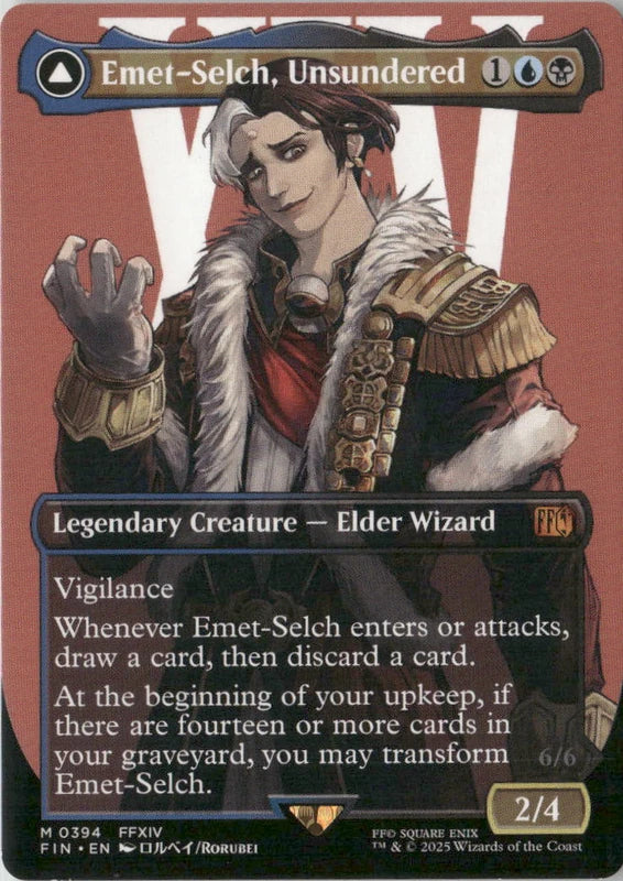 Scan Image | Emet-Selch, Unsundered (Borderless) - FINAL FANTASY | [F0067C49]