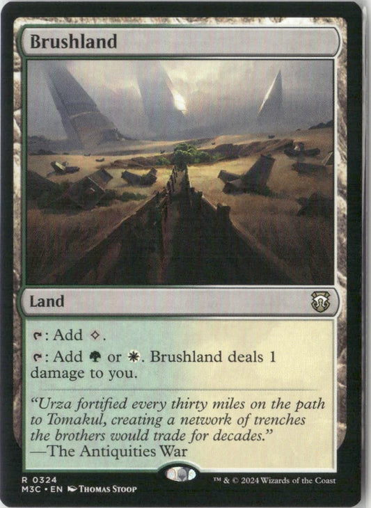 Scan Image | Brushland (BRO) - The List Reprints | [48A5AC0A]