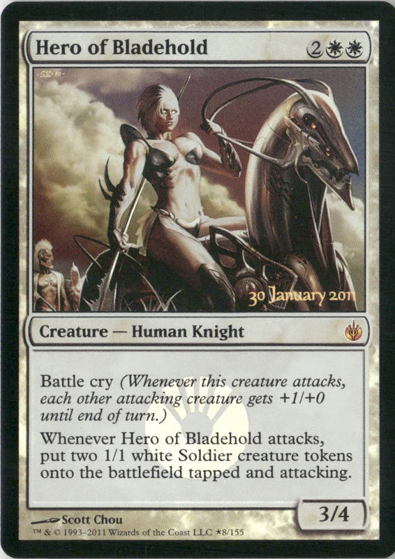 Scan Image | Hero of Bladehold - Prerelease Cards | [05722133]