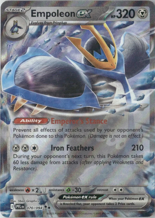 Empoleon ex - 070/094 - ME02: Phantasmal Flames