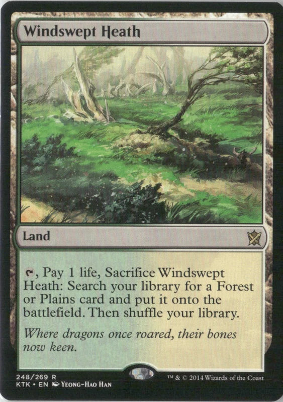 Scan Image | Windswept Heath - Khans of Tarkir | [56D368AB]