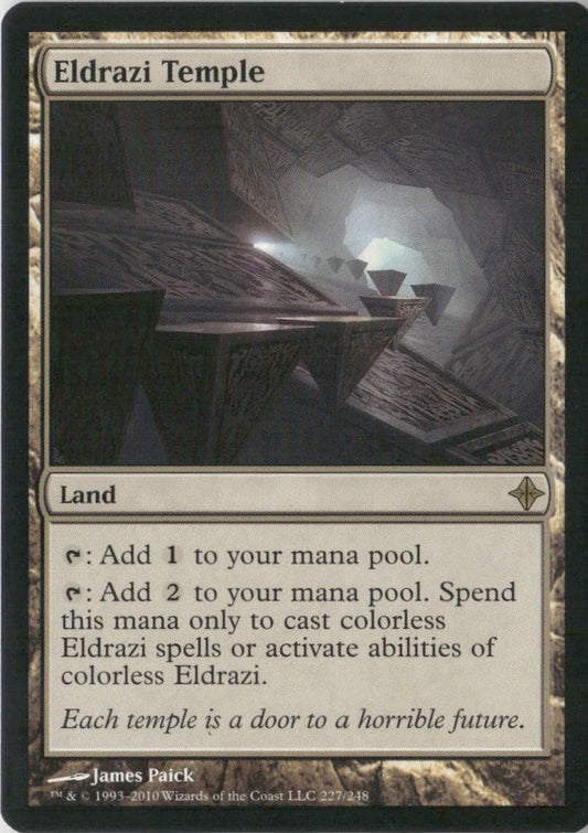 Scan Image | Eldrazi Temple - Rise of the Eldrazi | [8A9BD4F2]