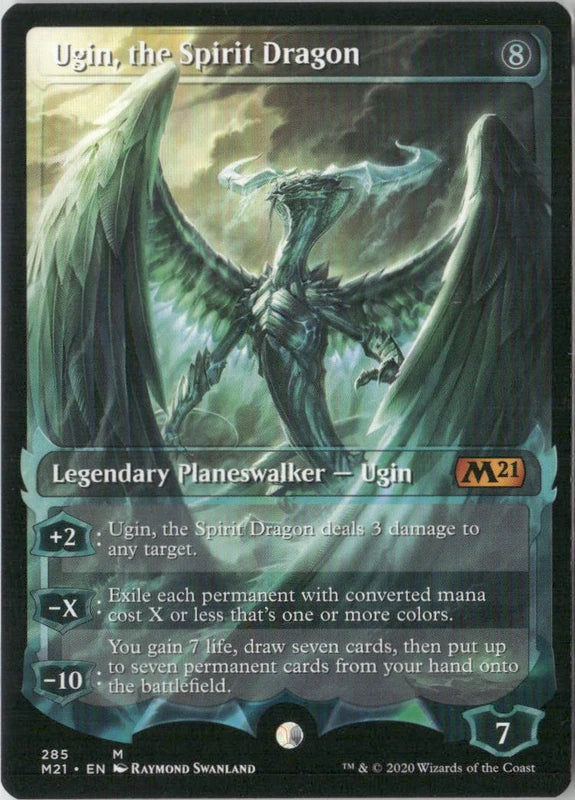 Scan Image | Ugin, the Spirit Dragon (Showcase) - Core Set 2021 | [CBBC8D5A]