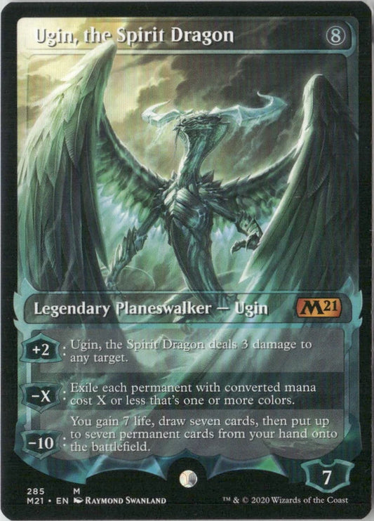 Scan Image | Ugin, the Spirit Dragon (Showcase) - Core Set 2021 | [CBBC8D5A]