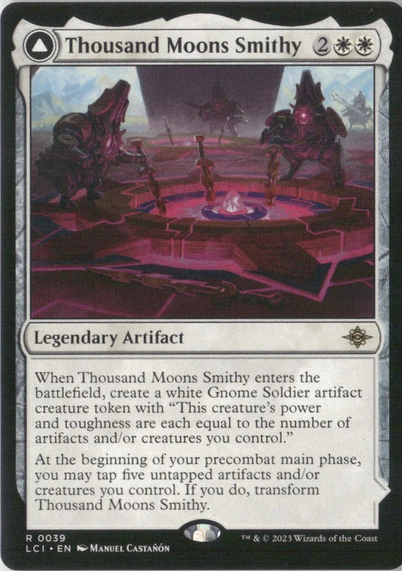 Scan Image | Thousand Moons Smithy - The Lost Caverns of Ixalan | [440120C1]