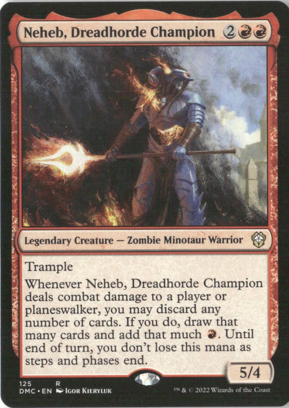 Neheb, Dreadhorde Champion - Commander: Dominaria United