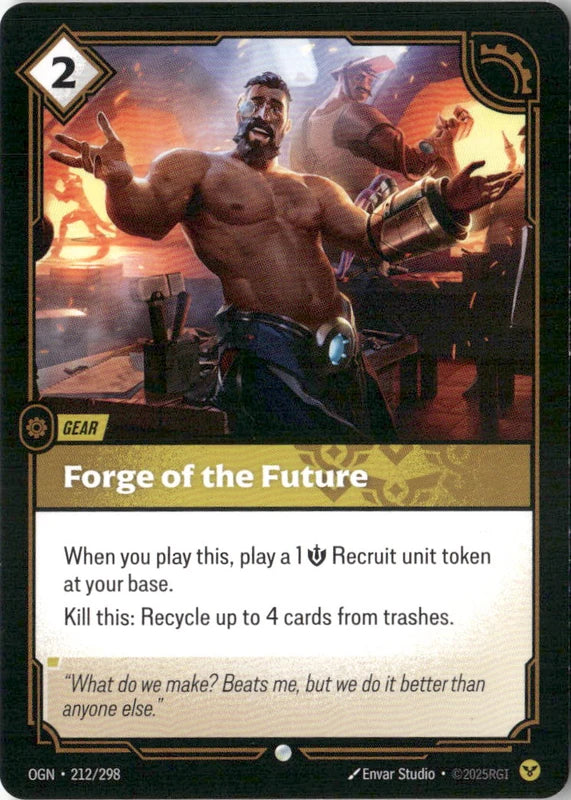 Forge of the Future - Origins