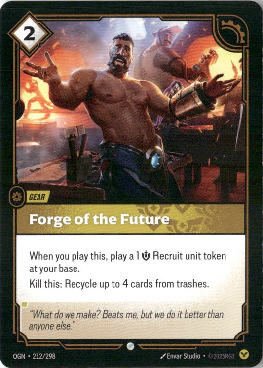 Forge of the Future - Origins