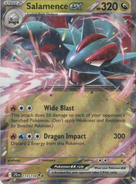 Salamence ex - 114/159 - SV09: Journey Together