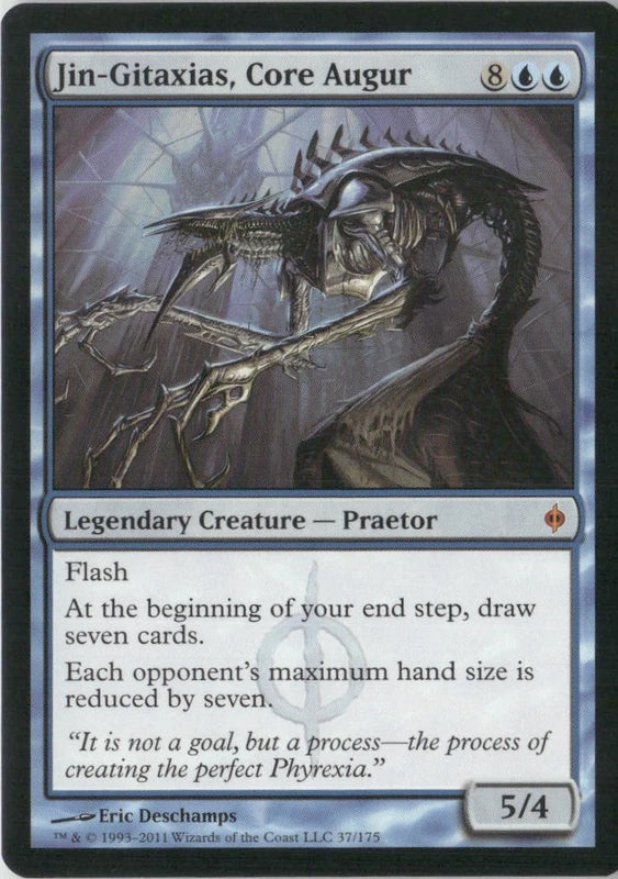Scan Image | Jin-Gitaxias, Core Augur - New Phyrexia | [945F8C10]