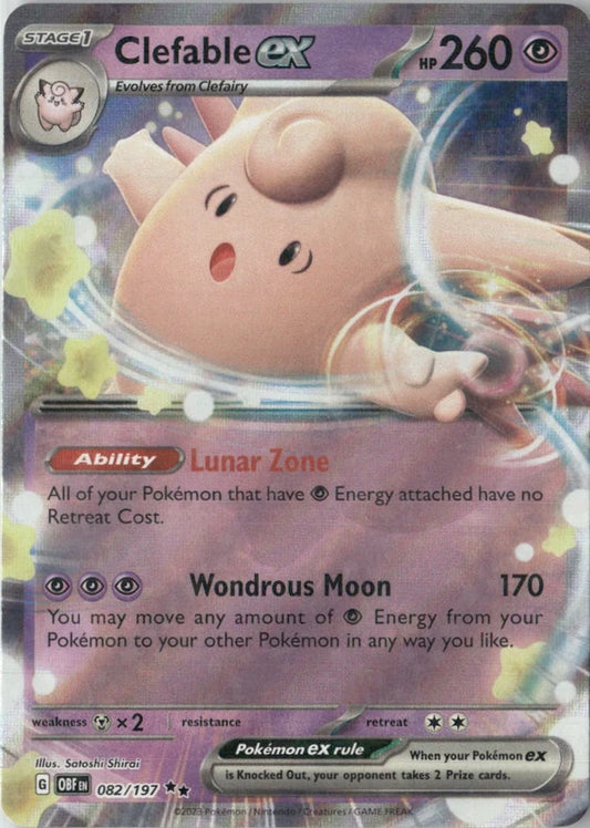 Clefable ex - SV03: Obsidian Flames