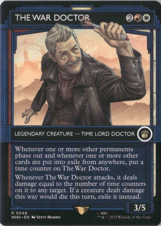 Scan Image | The War Doctor (Showcase) - Universes Beyond: Doctor Who | [2BD21636]