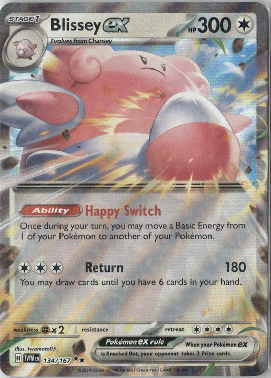 Blissey ex - 134/167 - SV06: Twilight Masquerade