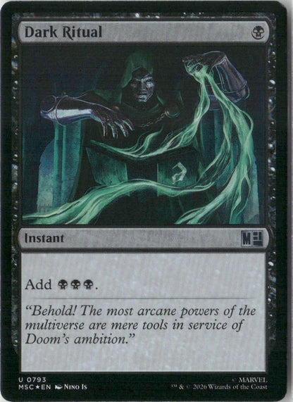 Scan Image | Dark Ritual - Commander: Marvel Super Heroes | [6008B31A]