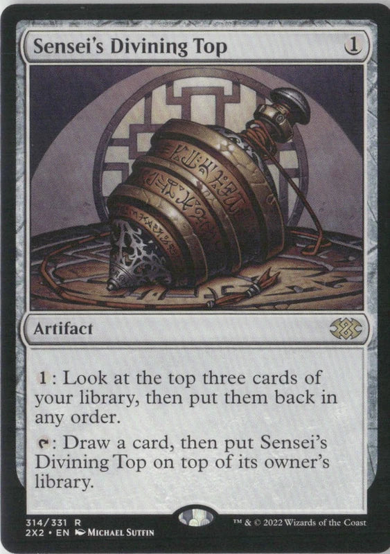 Scan Image | Sensei's Divining Top - Double Masters 2022 | [BC18B0D8]