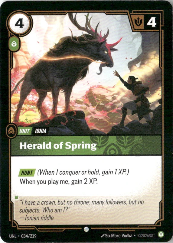 Herald of Spring - Unleashed