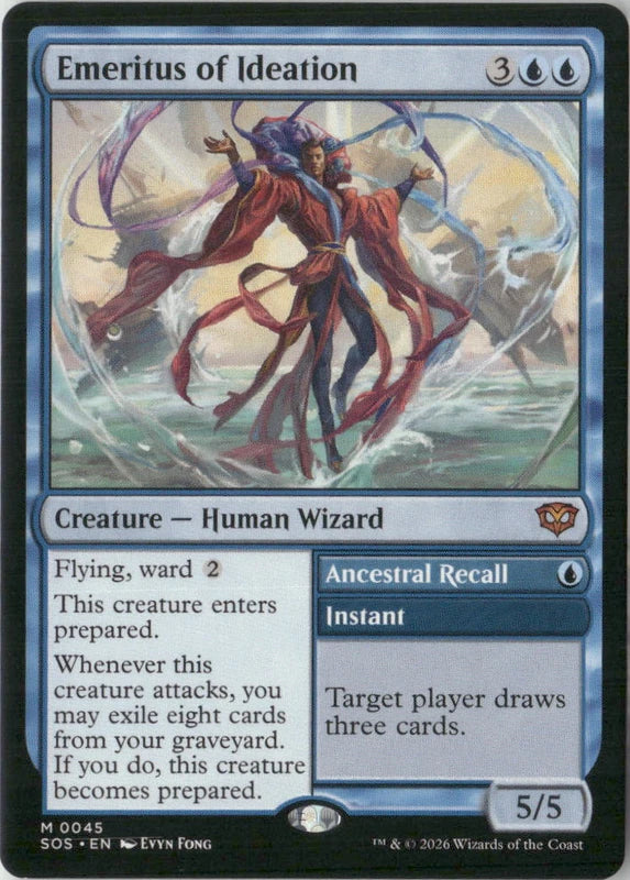 Scan Image | Emeritus of Ideation - Secrets of Strixhaven | [A66A7F06]