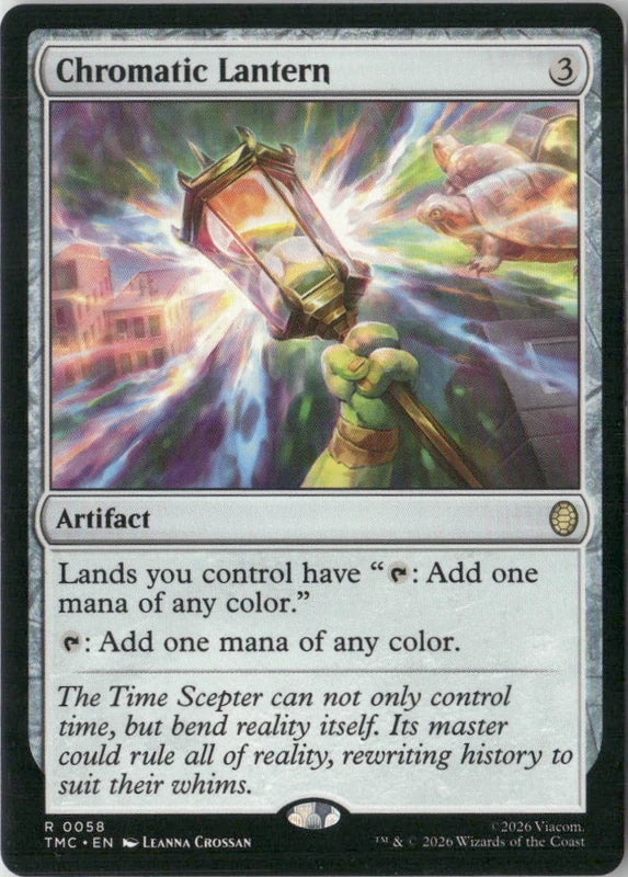 Scan Image | Chromatic Lantern - Commander: Teenage Mutant Ninja Turtles | [C78C146C]