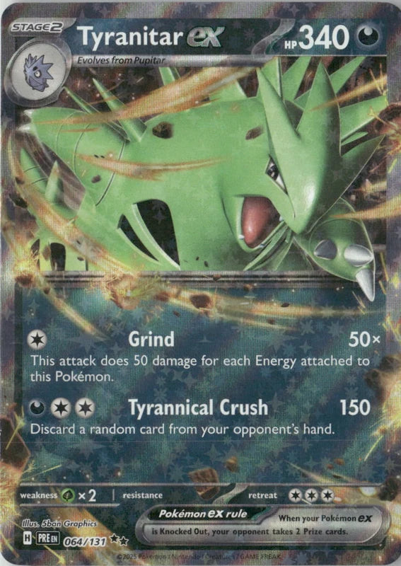 Tyranitar ex - SV: Prismatic Evolutions