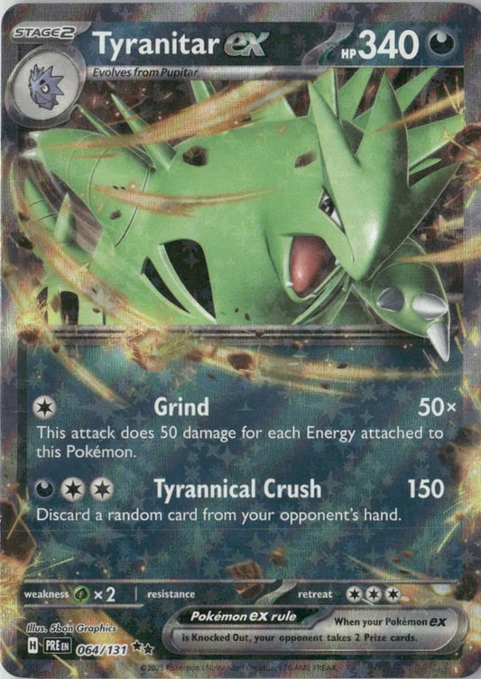 Tyranitar ex - SV: Prismatic Evolutions