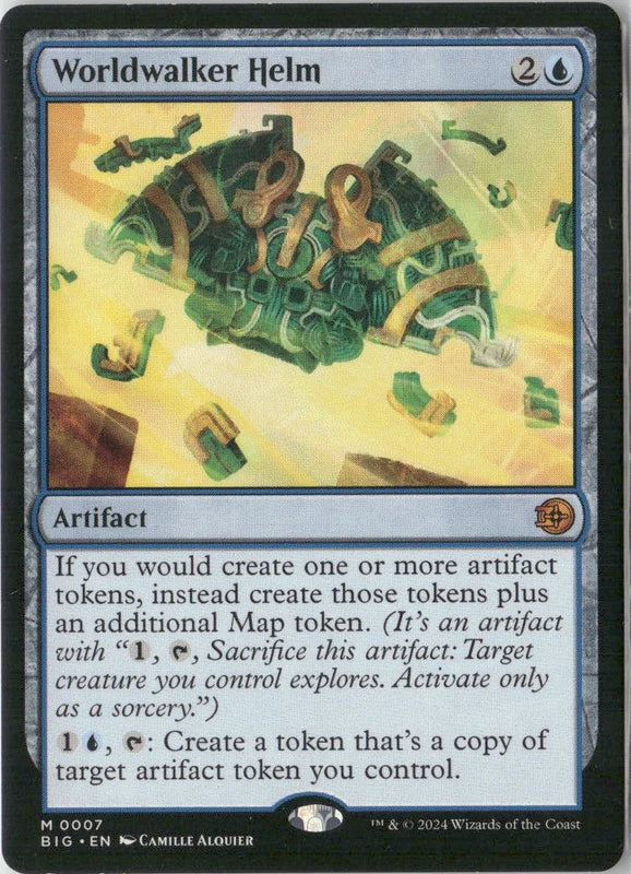 Scan Image | Worldwalker Helm - Outlaws of Thunder Junction: The Big Score | [0044BC57]
