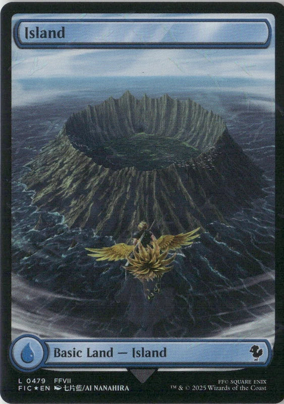 Scan Image | Island (Chocobo Track Foil) - Commander: FINAL FANTASY | [5E16599B]