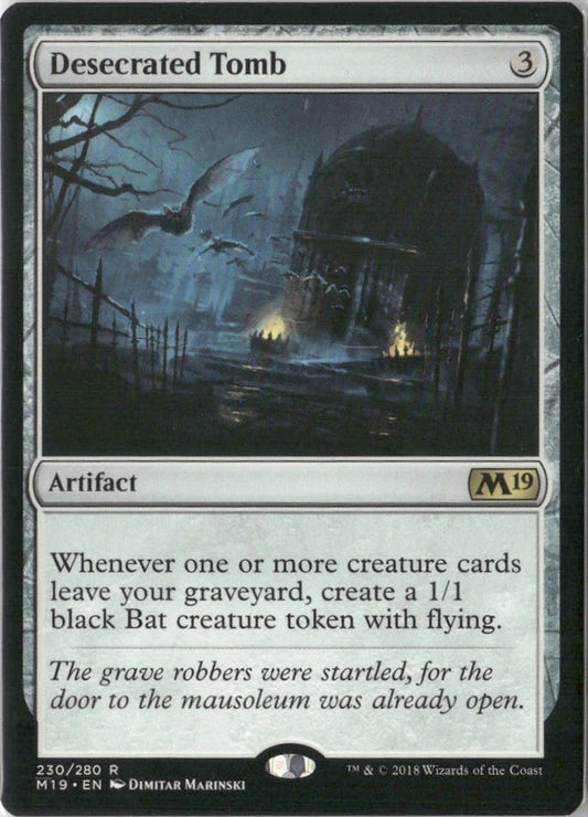 Scan Image | Desecrated Tomb - Core Set 2019 | [079B3859]