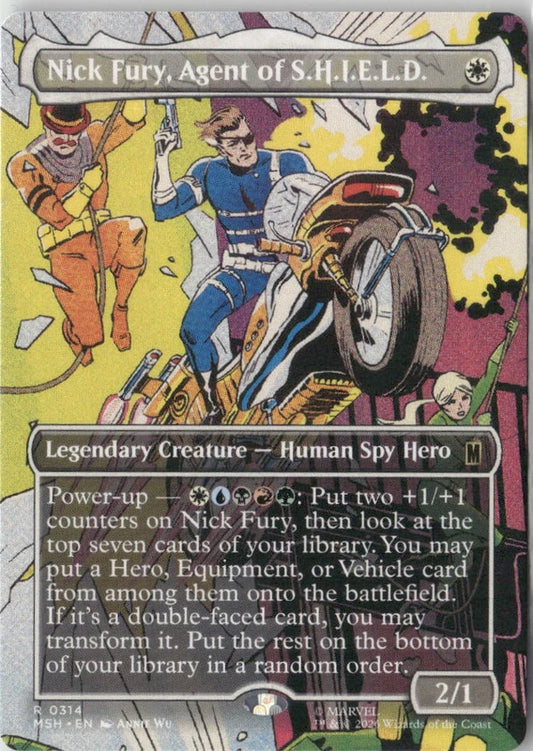 Scan Image | Nick Fury, Agent of S.H.I.E.L.D. (Borderless) (0314) - Marvel Super Heroes | [2E1E89CD]