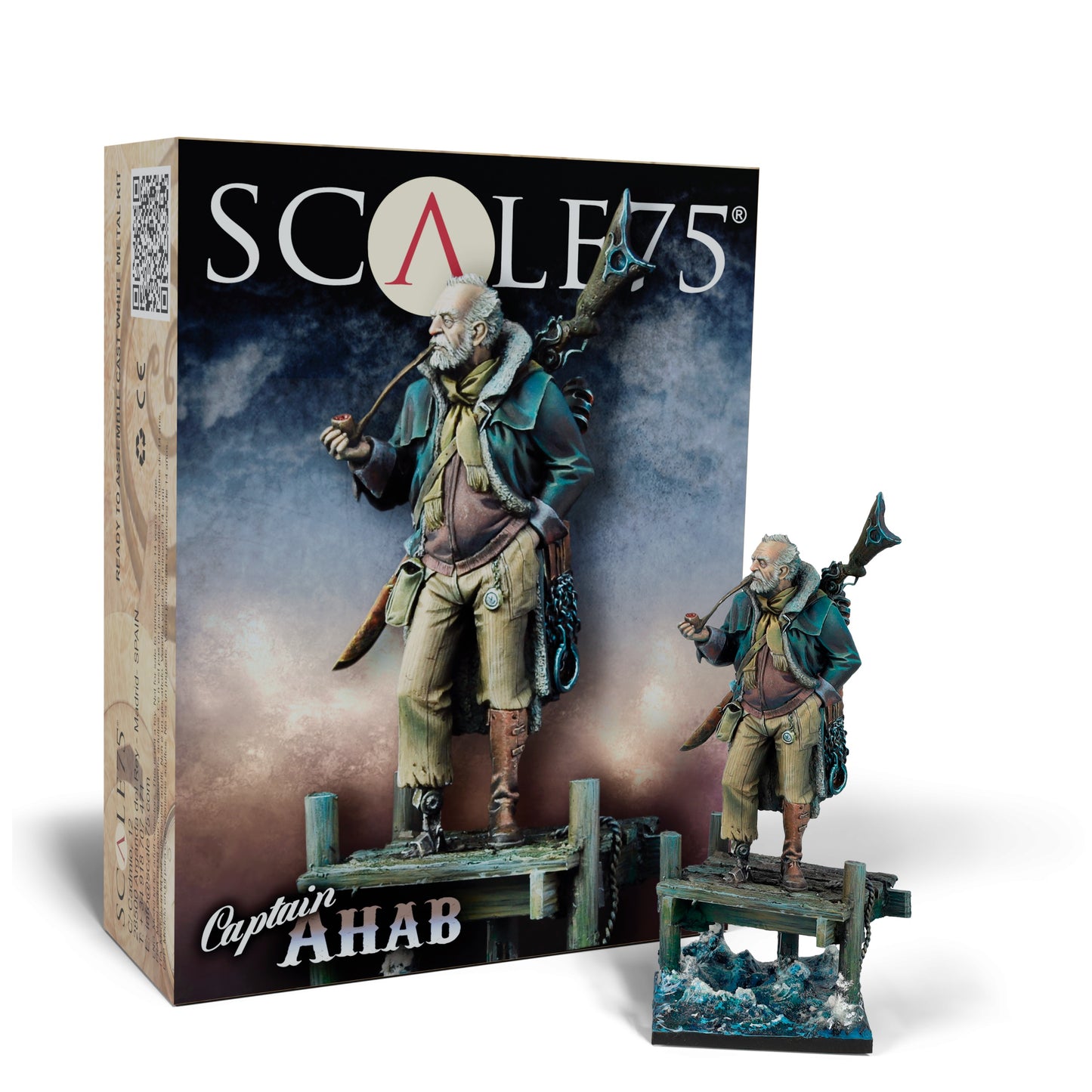 Scale 75 Figures - Steam Wars - Captain Ahab 75mm