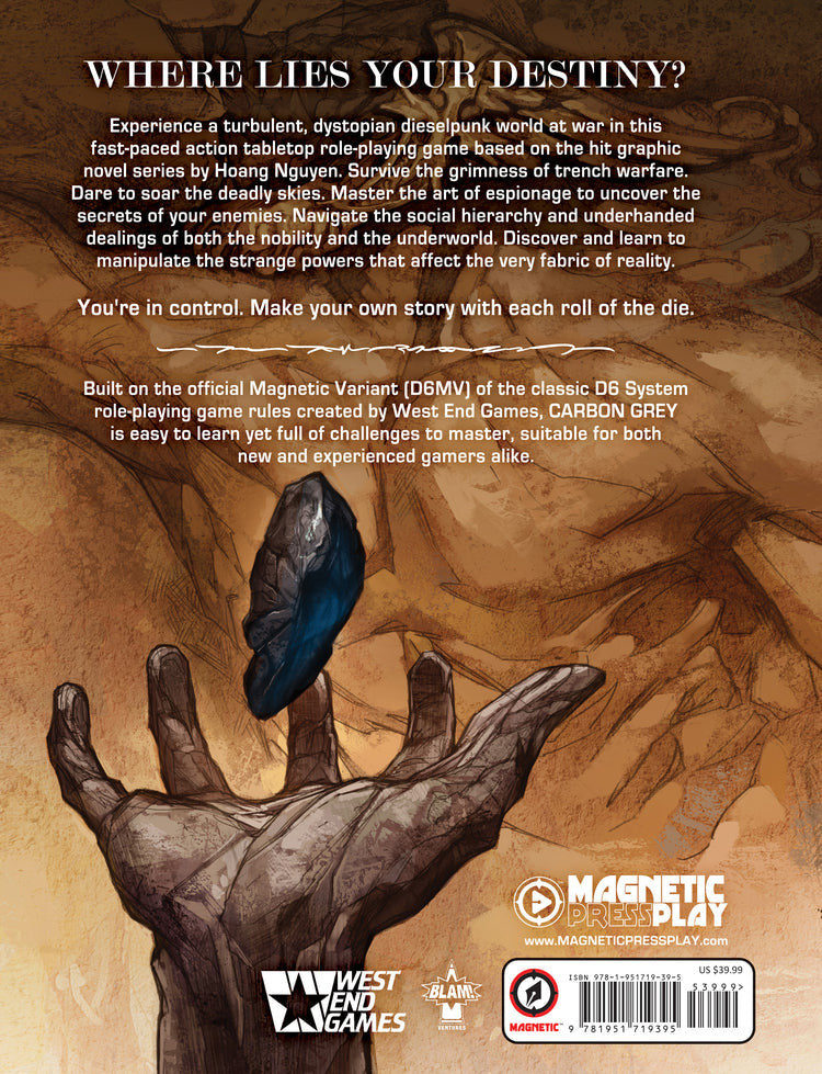 Carbon Grey RPG Core Rulebook