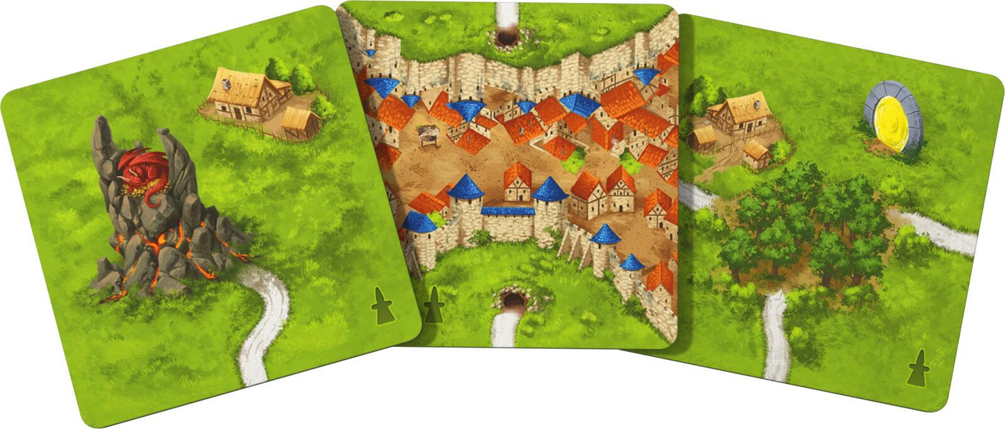 Carcassonne Expansion 3 - Dragon and Fairy (2025 Redesign)
