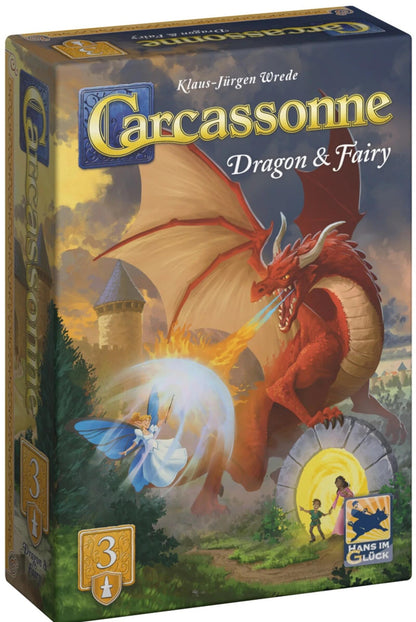 Carcassonne Expansion 3 - Dragon and Fairy (2025 Redesign)