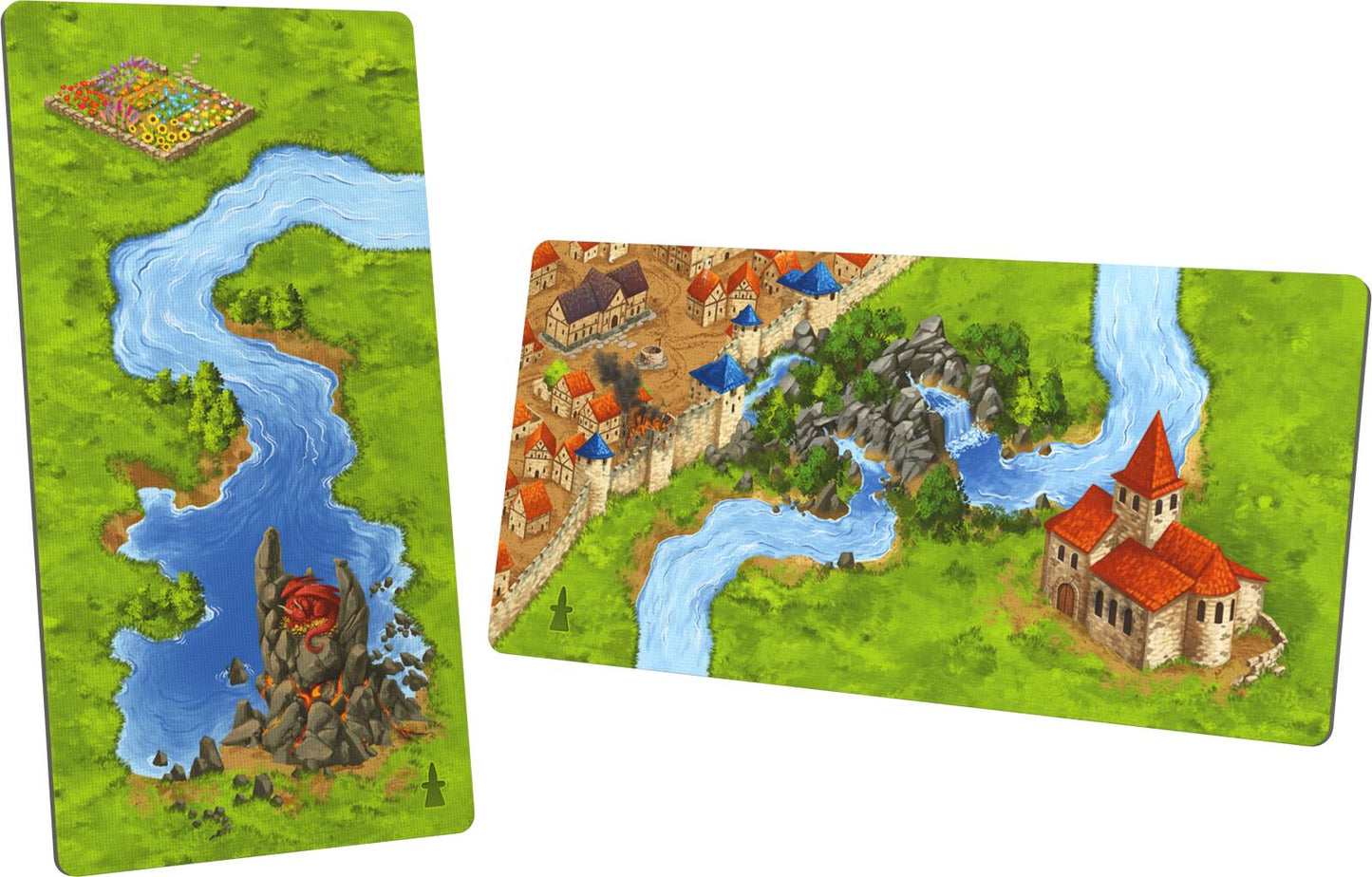 Carcassonne Expansion 3 - Dragon and Fairy (2025 Redesign)