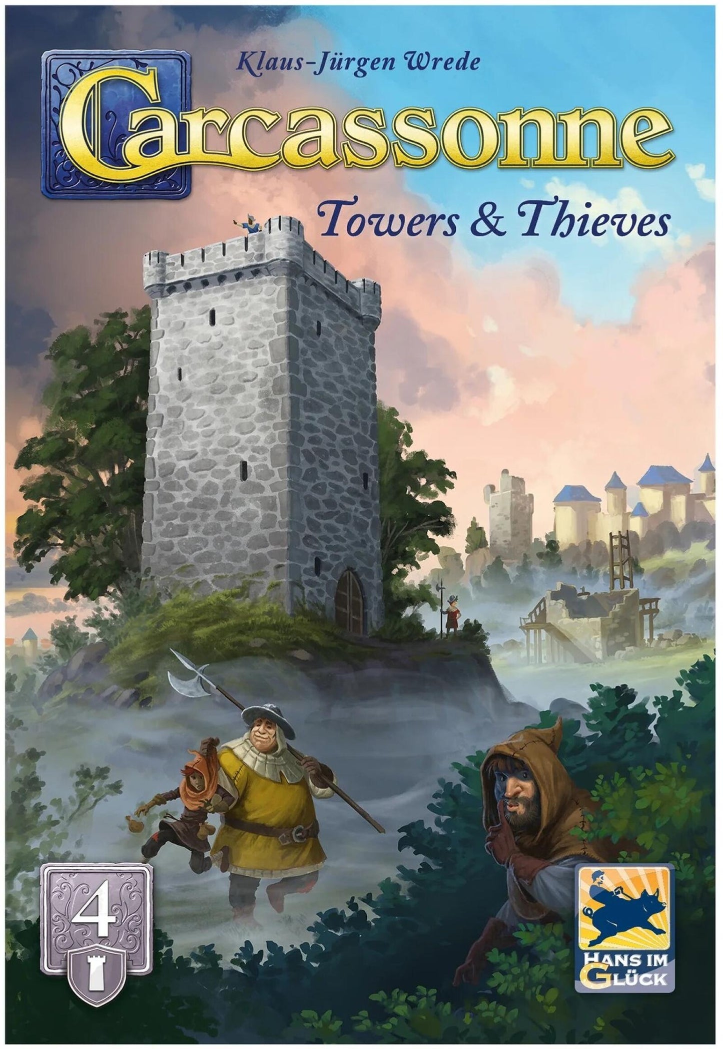 Carcassonne Expansion 4 - Towers and Thieves (2025 Redesign)