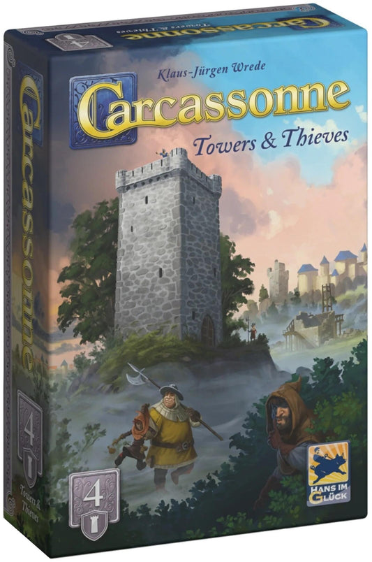 Carcassonne Expansion 4 - Towers and Thieves (2025 Redesign)