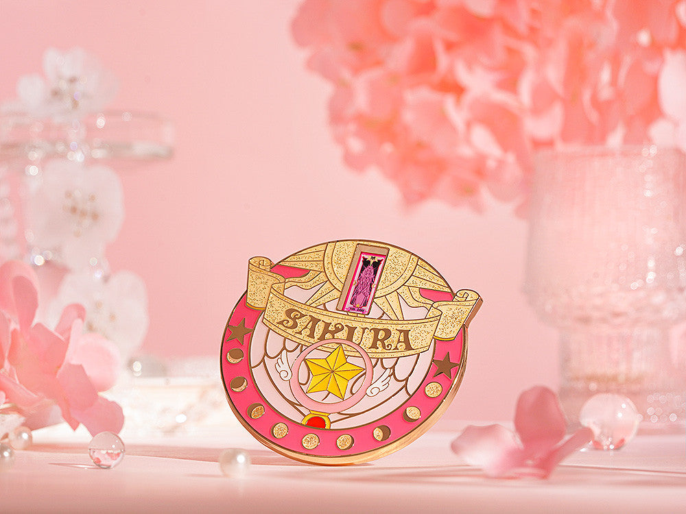 Cardcaptor Sakura 25th Anniversary Metal Badge Star Wand