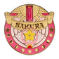 Cardcaptor Sakura 25th Anniversary Metal Badge Star Wand