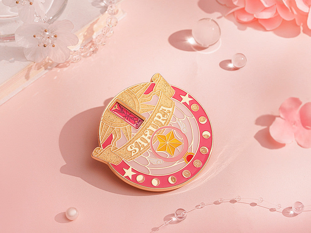 Cardcaptor Sakura 25th Anniversary Metal Badge Star Wand