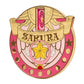 Cardcaptor Sakura 25th Anniversary Metal Badge Star Wand