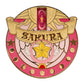 Cardcaptor Sakura 25th Anniversary Metal Badge Star Wand
