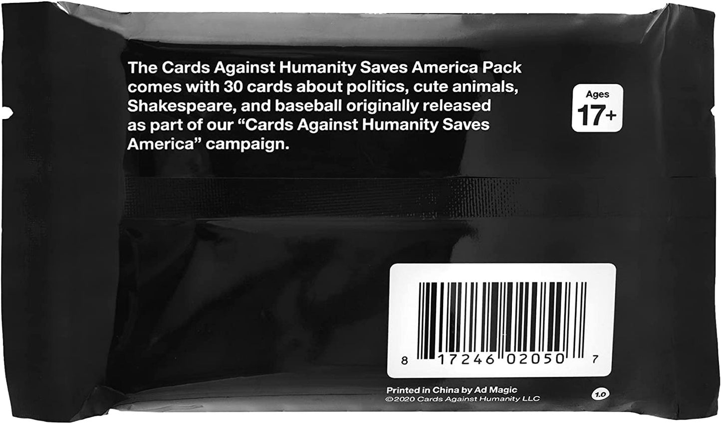 Cards Against Humanity Saves America Pack