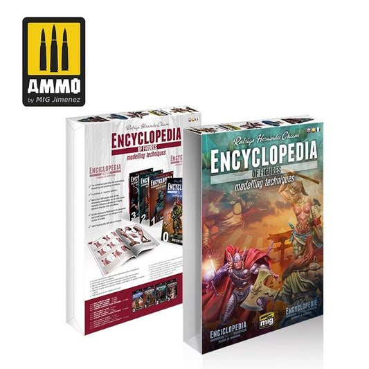 Ammo by MIG - Book - Case For Encyclopedia Of Figures Modeling Techniques