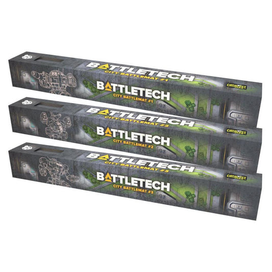 BattleTech: Battletech City BattleMat Bundle